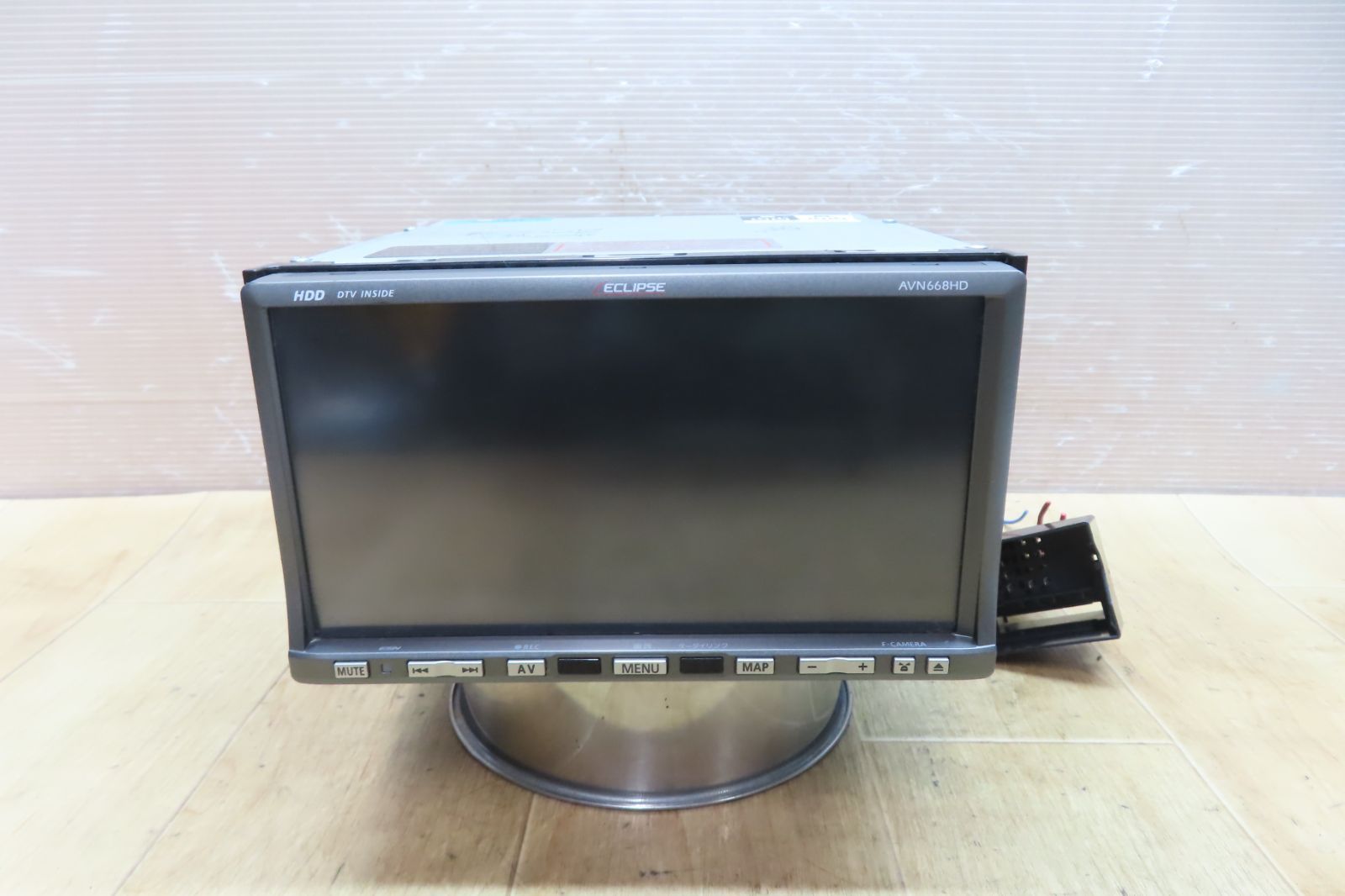 ECLIPSE イクリプス HDDナビ AVN668HD CD DVD 地デジ 中古品 HDDナビ