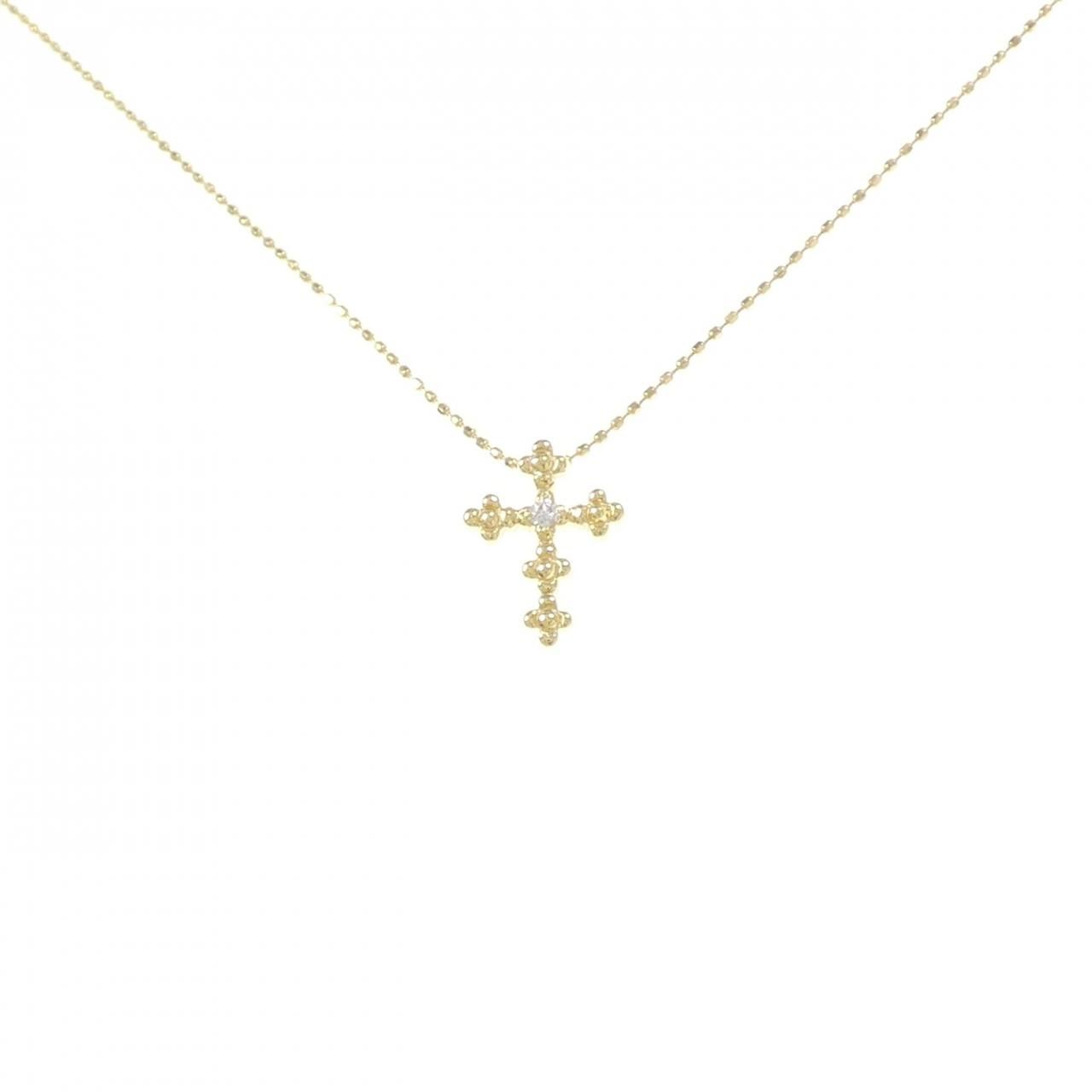 ペルリータ・ミキモト クロス ダイヤモンド ネックレス 0.02CT ペルリータ・ミキモト クロス ダイヤモンド ネックレス 0.02CT