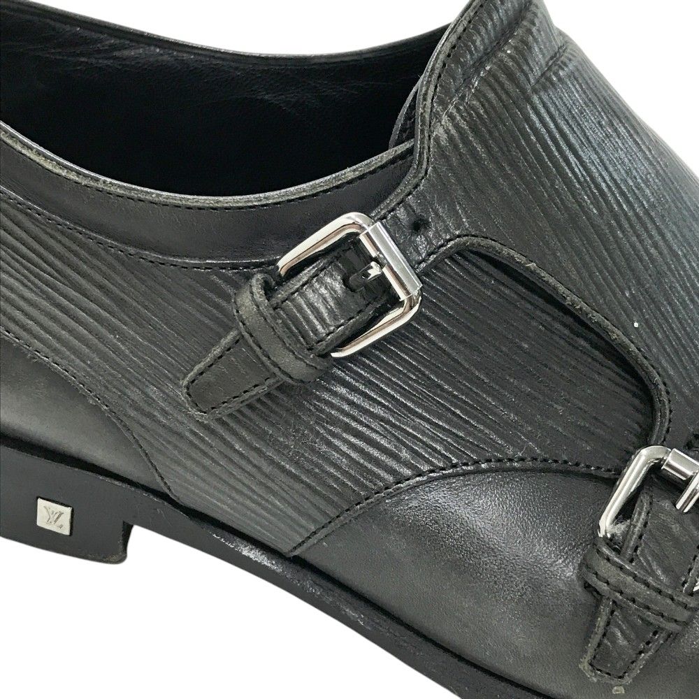 ルイ・ヴィトン　ダブルモンク LOUIS VUITTON ルイ ヴィトン ダブルモンクストラップ シューズ エピ