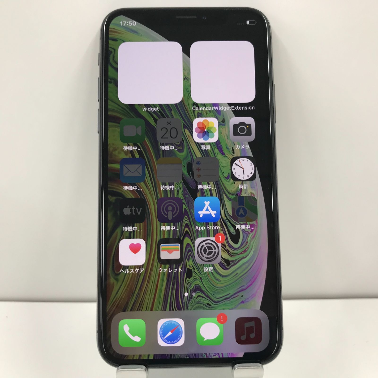 iphone xs max 256 バッテリー100%-