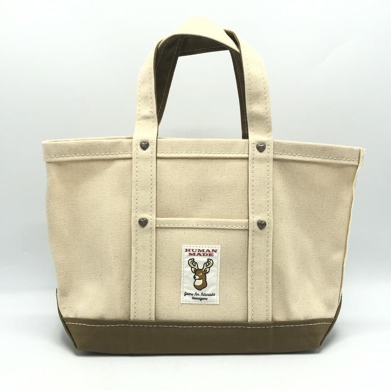 HUMAN MADE トートバッグ ベージュ 中古】HUMAN MADE Heavy Canvas Small Tote Bag トートバッグ