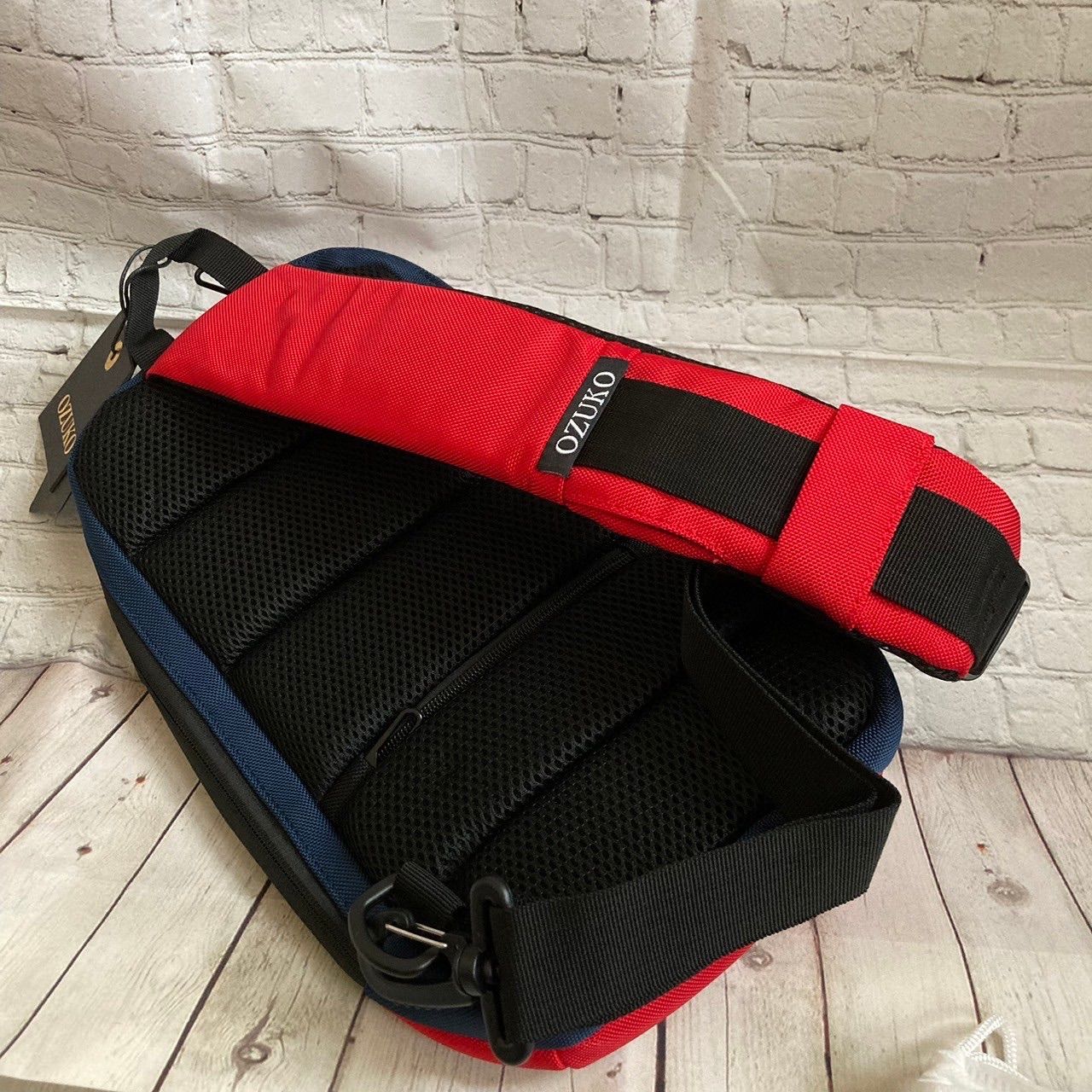 K-1026 [OZUKO] ボディバッグ メンズ 斜めがけ ショルダーバッグ 大 