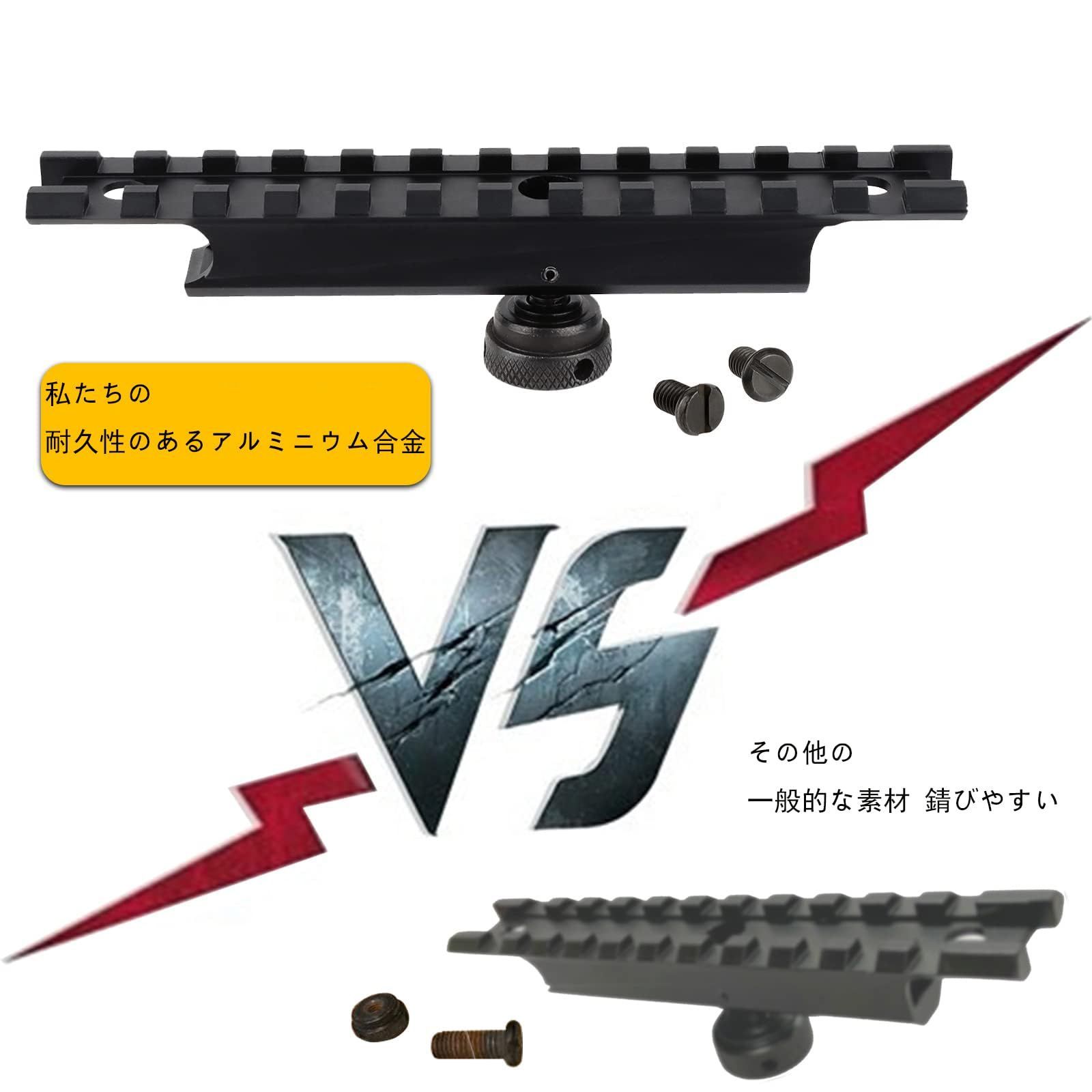 【セール】M4/M16 キャリングハンドル用 マウントベース20mmレール M4A1/M16 キャリングハンドル用 M4 マウントベース 20mmレイル