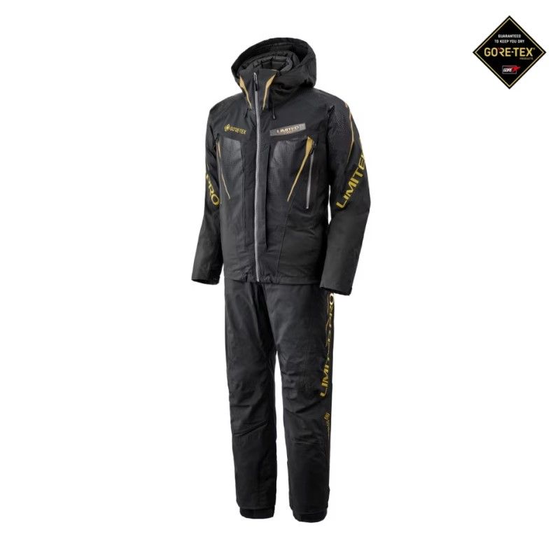 RB-130Y リミテッドプロ ゴアテックス ダウンシステムスーツ XL リミテッドブラック 防寒着 防寒ウェア 上下セット