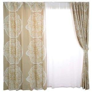 【新品・3営業日で発送】スミノエ(Suminoe) V1246／100X135 ドレープカーテン ダイリン(100×135cm／ベージュ)【日本製】