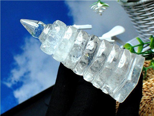 AAA級天然水晶文昌塔YTHB86B8/119B03C - メルカリ