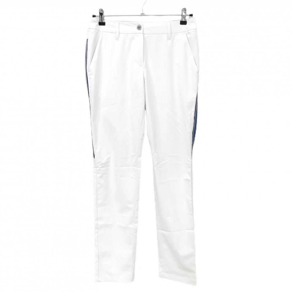 DESCENTE - 【美品】デサントゴルフ パンツ 白 背面ネイビー ストレッチ 中田英寿  レディース M ゴルフウェア DESCENTE DESCENTE - 【美品】デサントゴルフ パンツ 白 背面ネイビー