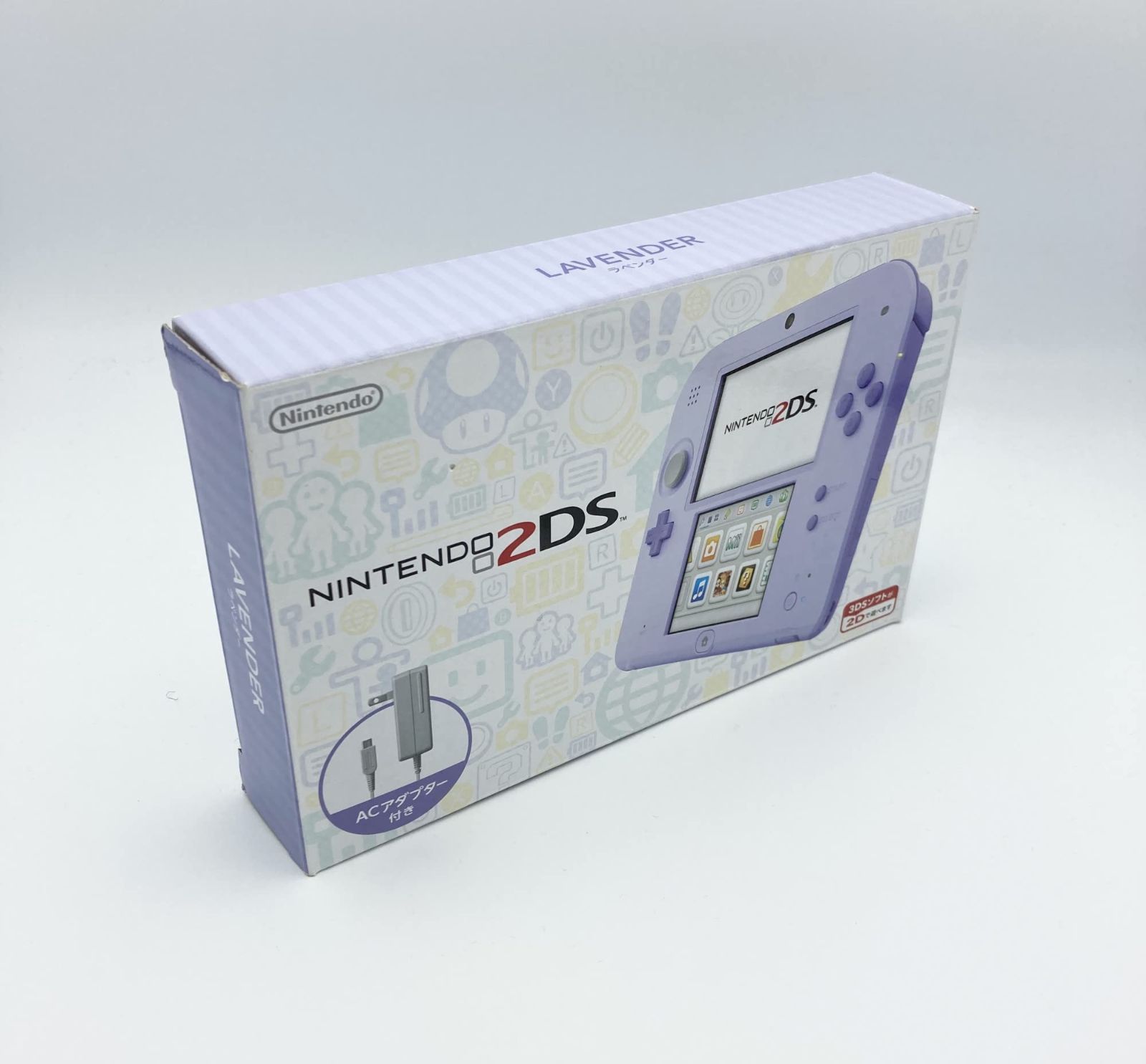 Nintendo ニンテンドー2DS 中古 ラベンダー 箱付き - メルカリ