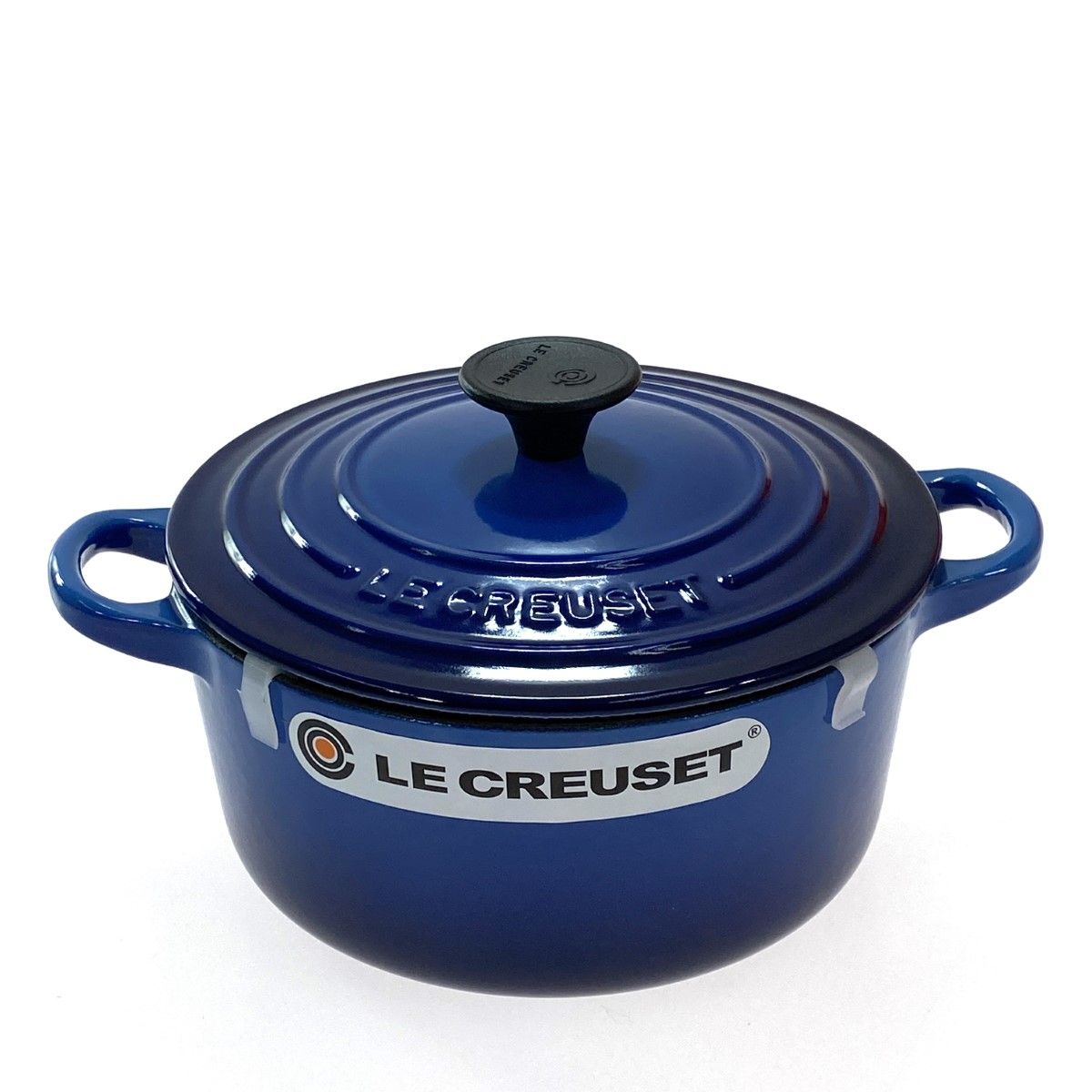 LE CREUSET ルクルーゼ ココット・ロンド 18cm アズールブルー 未使用