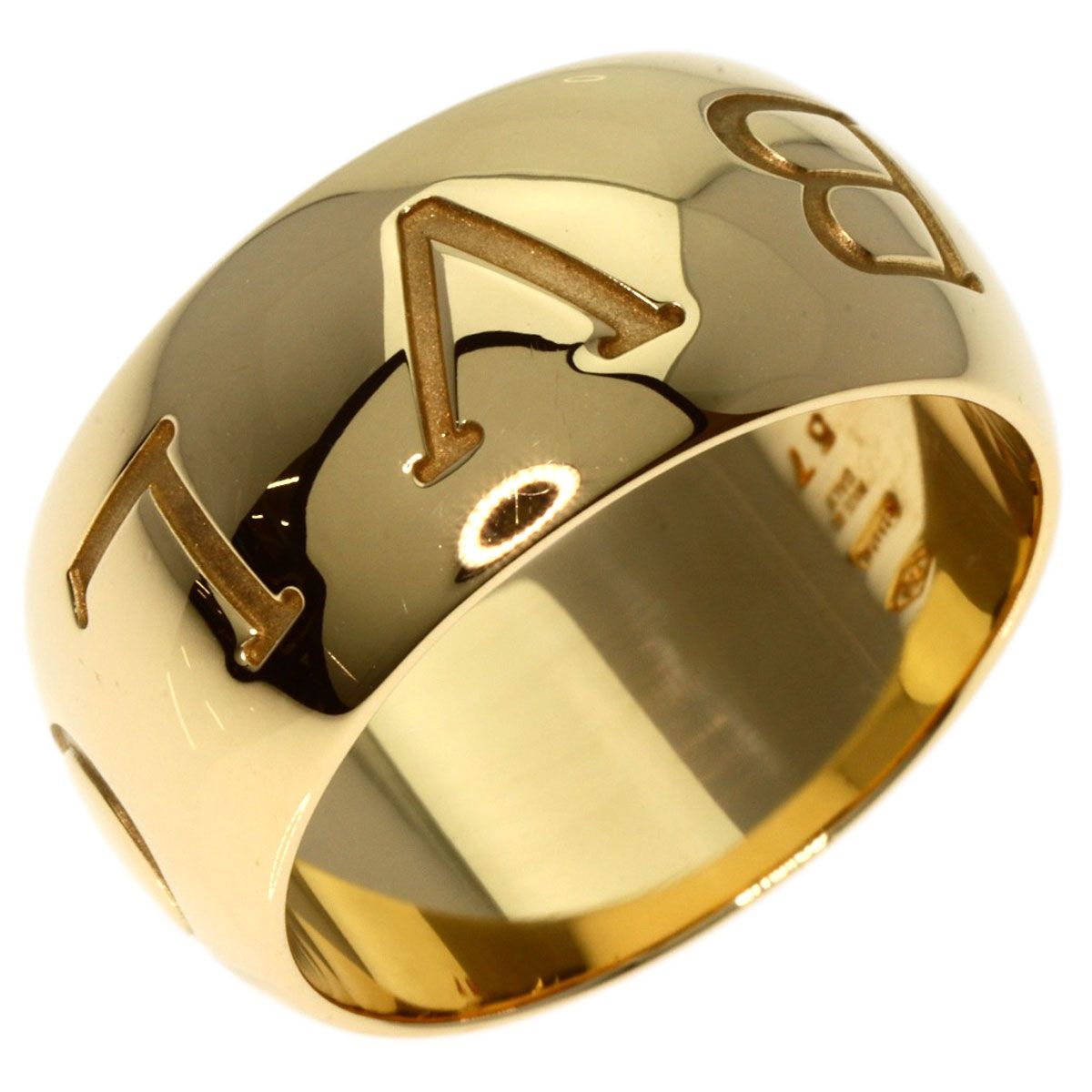 BVLGARI ブルガリ モノロゴリング #57 リング・指輪 K18YG