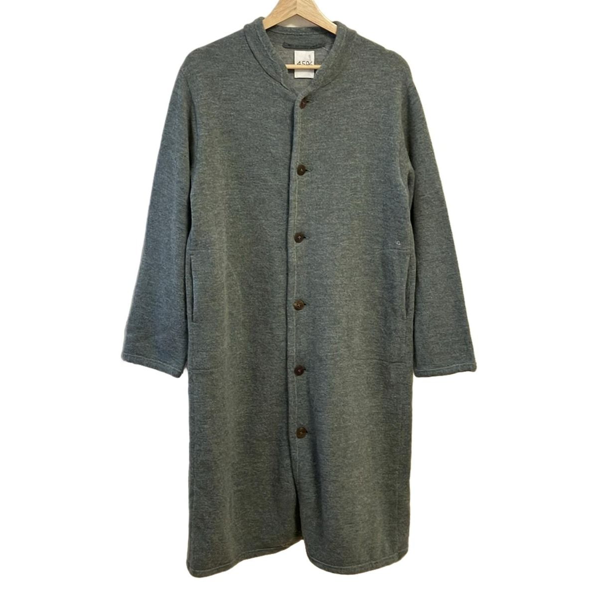 45R フォーティーファイブ アール コート サイズ2 M レディース - ブルーグリーン 長袖 ニット 秋 春