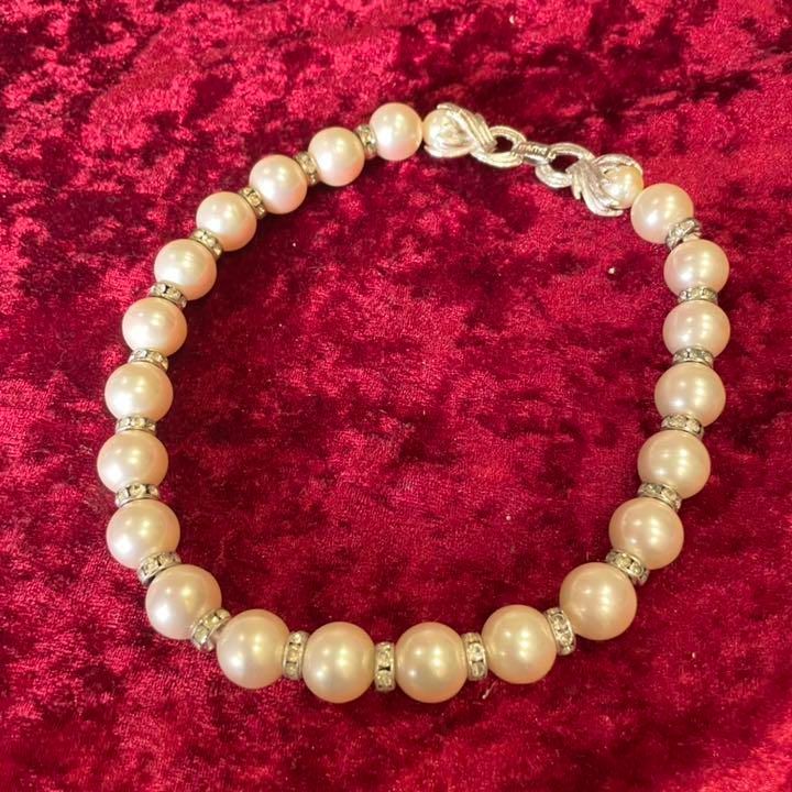 vintage 豪華 BALMAIN バルマン パールモチーフ ネックレス
