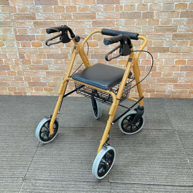 竹虎ヒューマンケア ハッピーミニ 軽量 歩行器 歩行車 補助 竹虎 歩行器 高齢者 室内用 屋外用 介護用品 歩行補助 歩行車