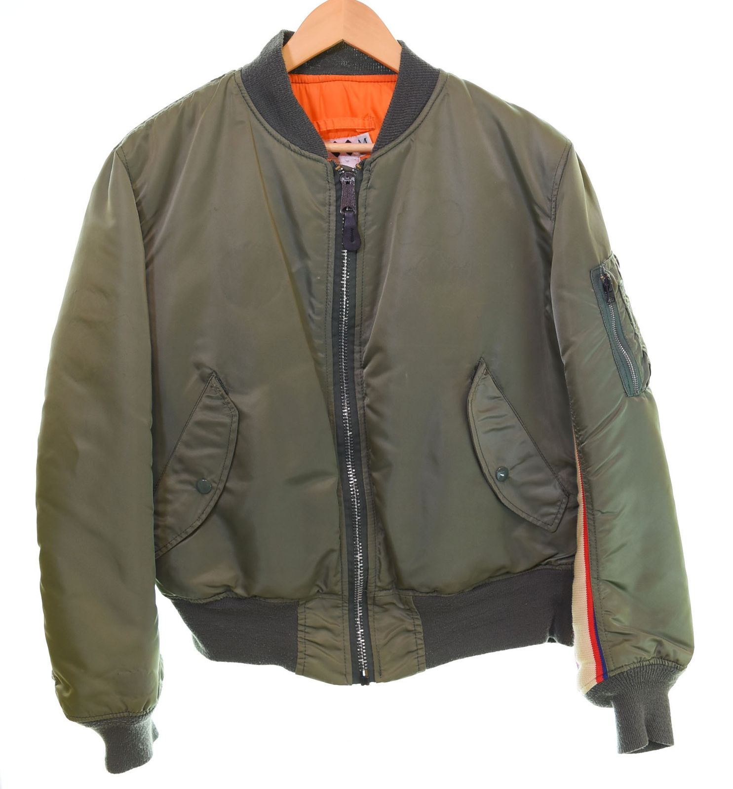 グッドイナフ Goodenough × フィネス FINESSE MA-1 USA製 Alpha 社製