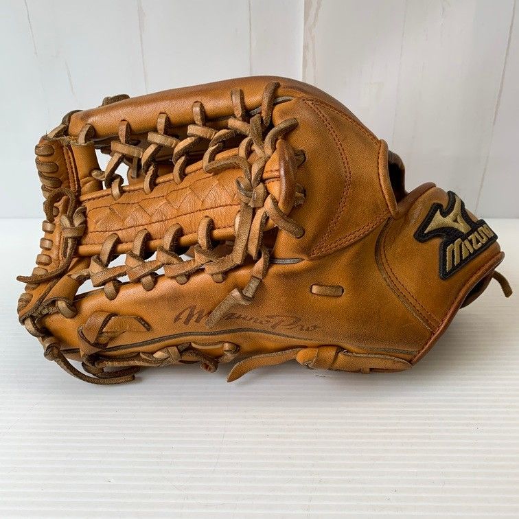 Mizuno Pro - 中古品 ミズノ MIZUNO ミズノプロ 硬式 外野手用グローブ W18507 左投げ用 5818 外野手用グローブ 中古品 ミズノ MIZUNO ミズノプロ 硬式 外野手