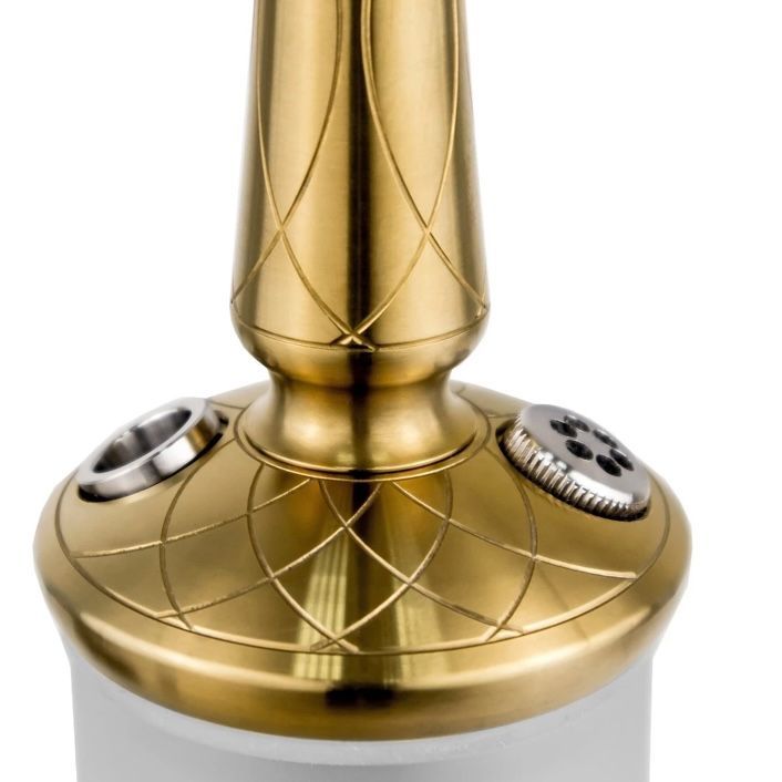 シーシャ 金属製水タバコ ゴールド 1ホース シーシャ 金属製水タバコ