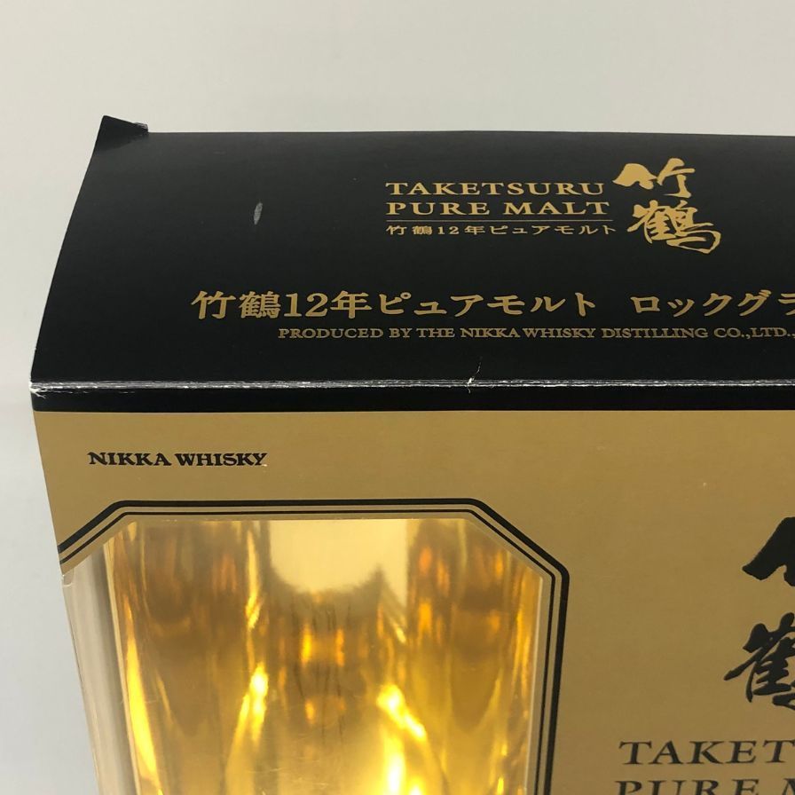 東京都限定◇ニッカ 竹鶴 12年 ピュアモルト ロックグラス付き【G1】 東京都限定◇ニッカ 竹鶴 12年 ピュアモルト ロックグラス付き【G1】