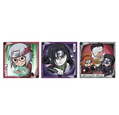 未開封】にふぉるめーしょん NARUTO-ナルト- 疾風伝 忍界シール