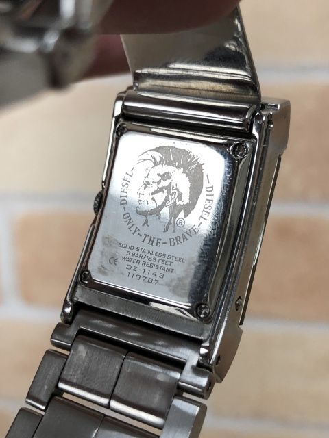 ☆DIESEL☆箱付き腕時計 ディーゼル 腕時計 クロノグラフ ミスター