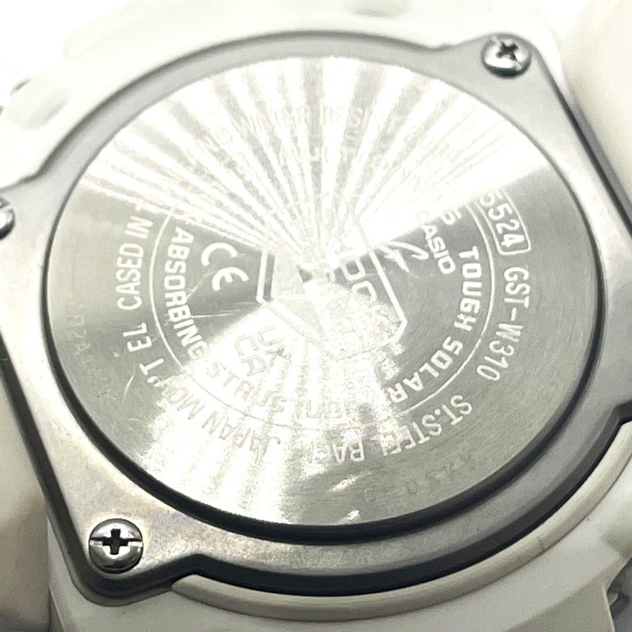 【極美品】G-SHOCK GST-W310　ホワイト　電波ソーラー　腕時計 GST-W310-7AJF | CASIO