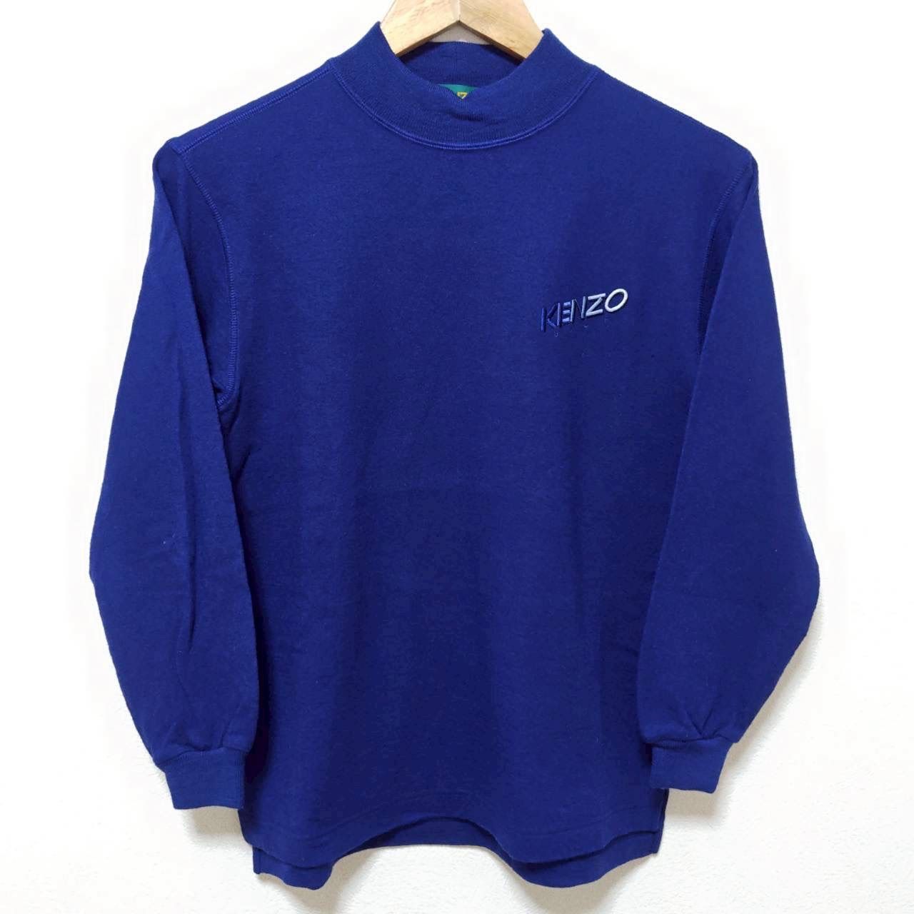 90s KENZOゴルフ ニットヴィンテージ 古着 KENZO GOLF 90's Patterned Knit Sweater 3 Brown Cotton One