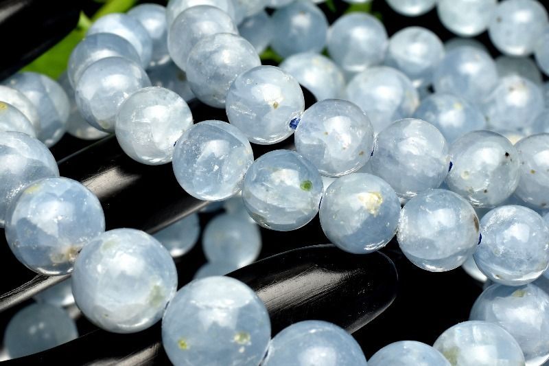 マダガスカル産 セレスタイト(天青石) 8mm ブレスレット 1個売り