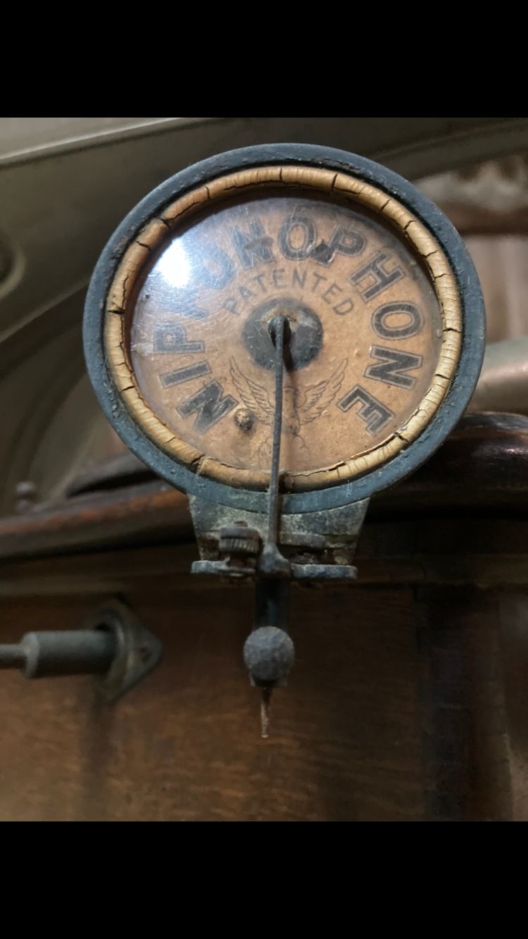 希少 日本初 国産蓄音機 第1号 ニッポノホン 日本蓄音器商会 日本