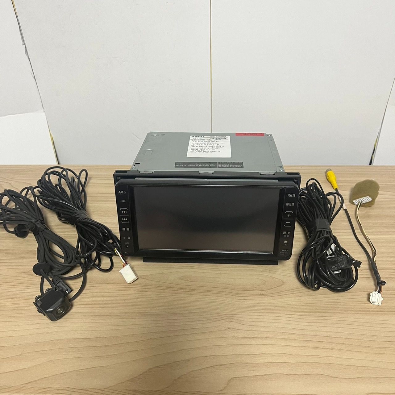 トヨタ純正ナビ NHDT-W58＆バックカメラセット ワンセグTV DVD