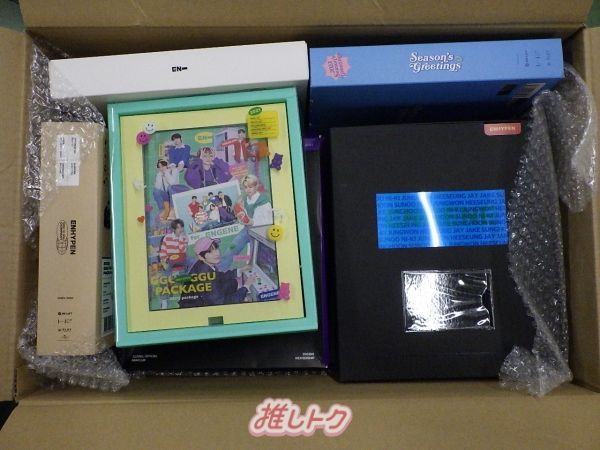 ENHYPEN エナプ アルバム Memories シーグリ ククパケ セット enhypen ククパケ シーグリ フォトフレーム グッズセット - K