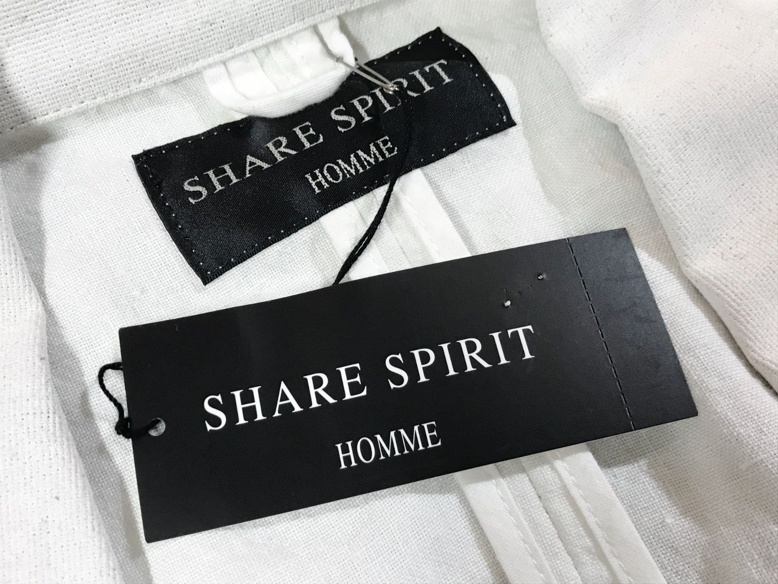 share spirit linenコート サイズ48-