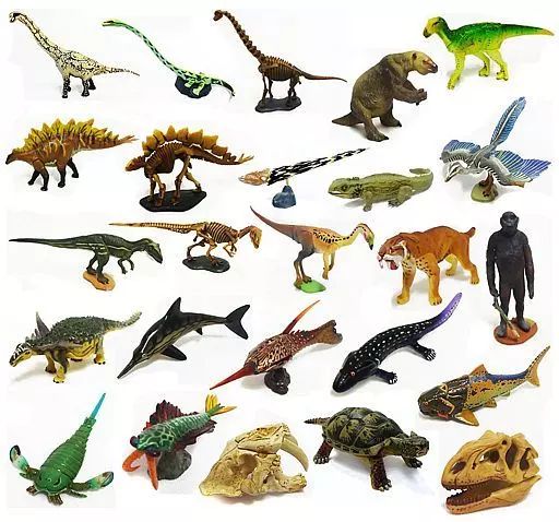 チョコラザウルス恐竜・古代生物コレクション 第1弾・第2弾 コンプリートセット！ 中古】食玩 トレーディングフィギュア 全25種セット 「チョコラ