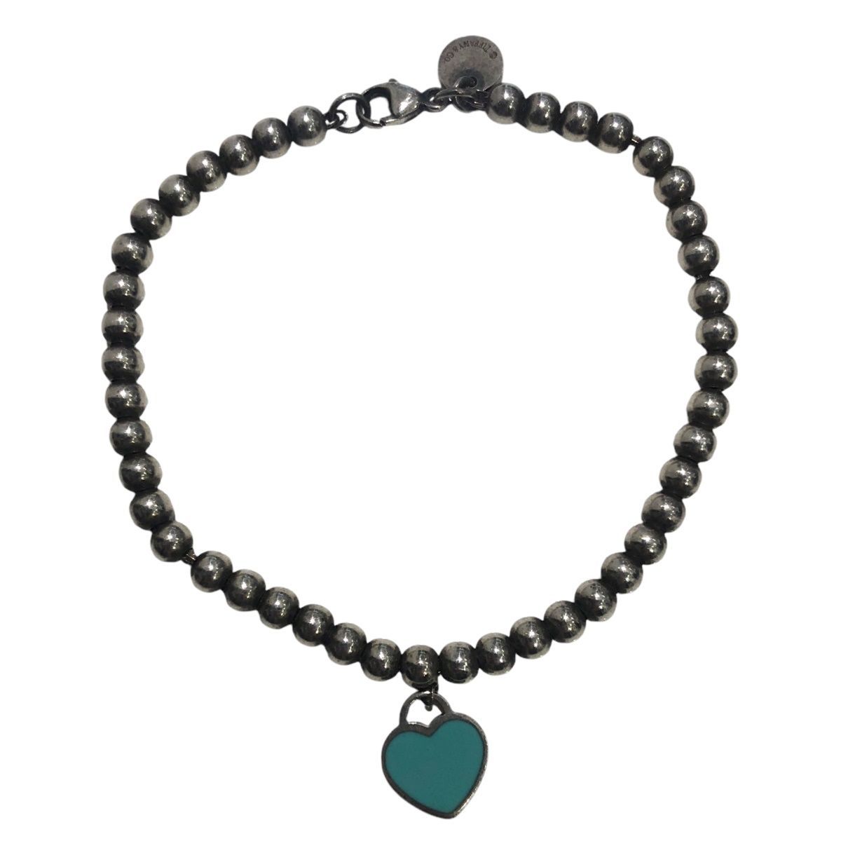 中古】 Tiffany ＆ Co. リターントゥティファニー ブルー ハート