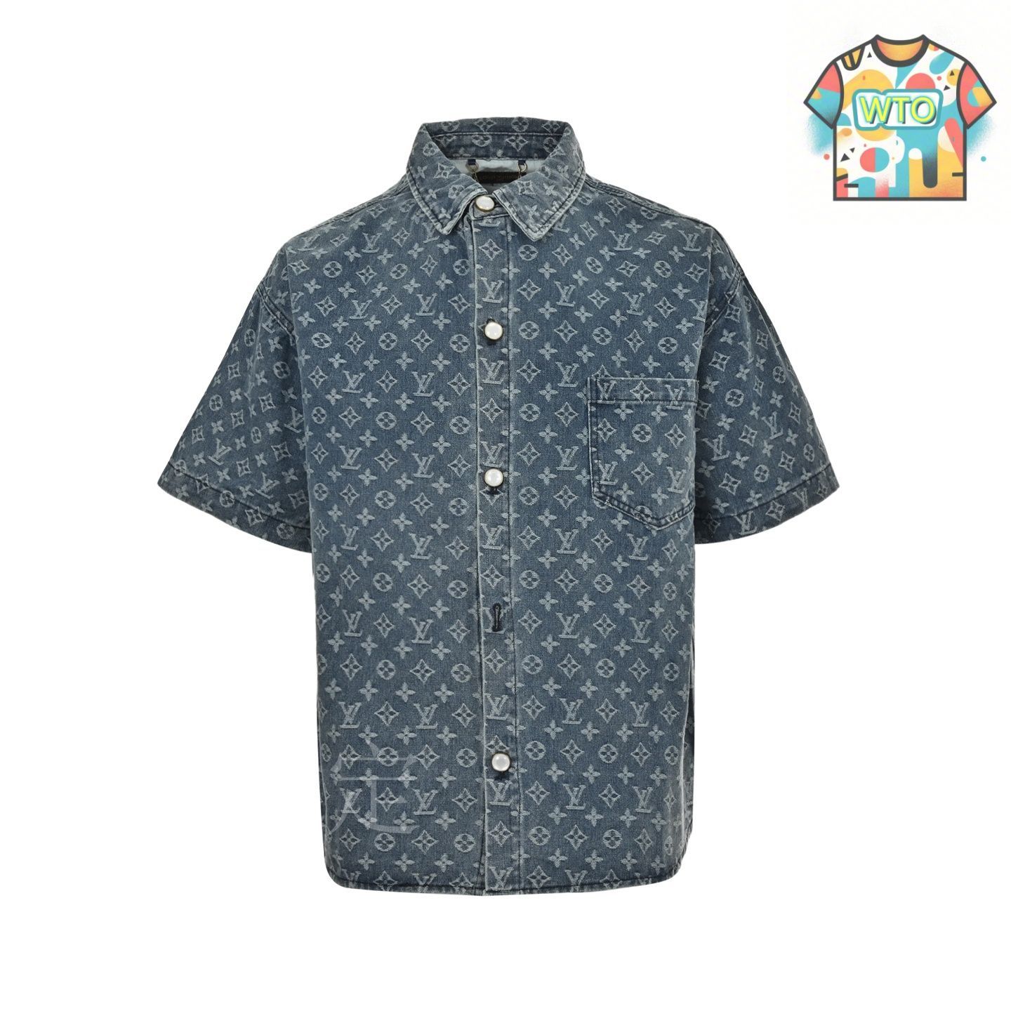 【25SS/グラデモノグラム★】Louis Vuitton ポロシャツ 上品 今日特価】Louis Vuitton 25SS Damier Gradient Polo-2 - メルカリ