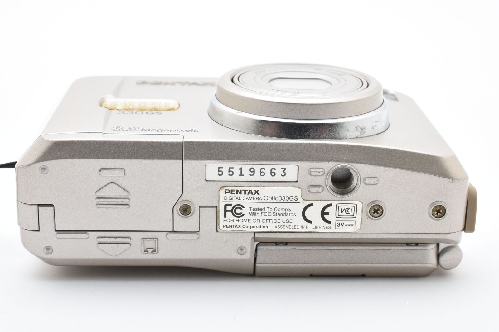 ☆良品☆ペンタックス PENTAX Optio 330GS 単三電池 ☆動作OK LL25