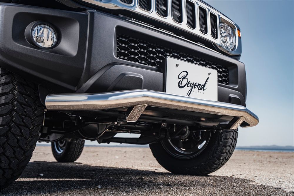 フロントスキッドバー ジムニー ノマド JC74 BEYOND 鏡面 ビヨンド befsb74-ms-002 VS-ONE