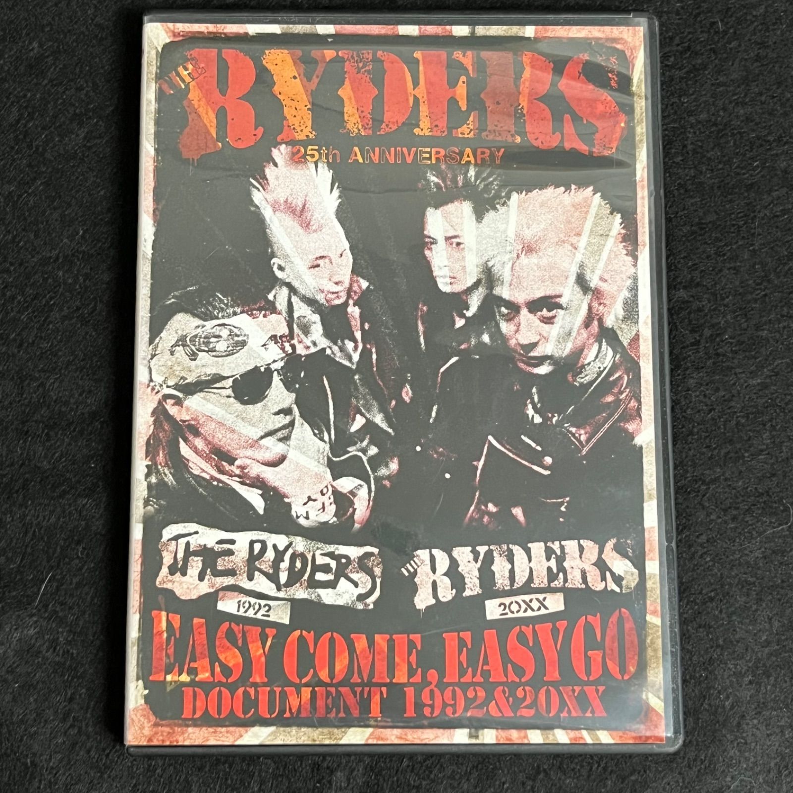 F332 THE RYDERS 25th ANNIVERSARY EASY COME EASY GO DOCUMENT 1992 20XX ザライダース DVD セル版 市販品 F2509226