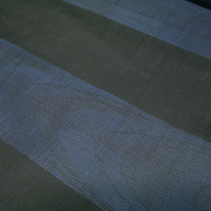 大島紬 訳あり 泥藍染め 横段 反物 本場大島紬 泥藍大島紬 大島紬 大島