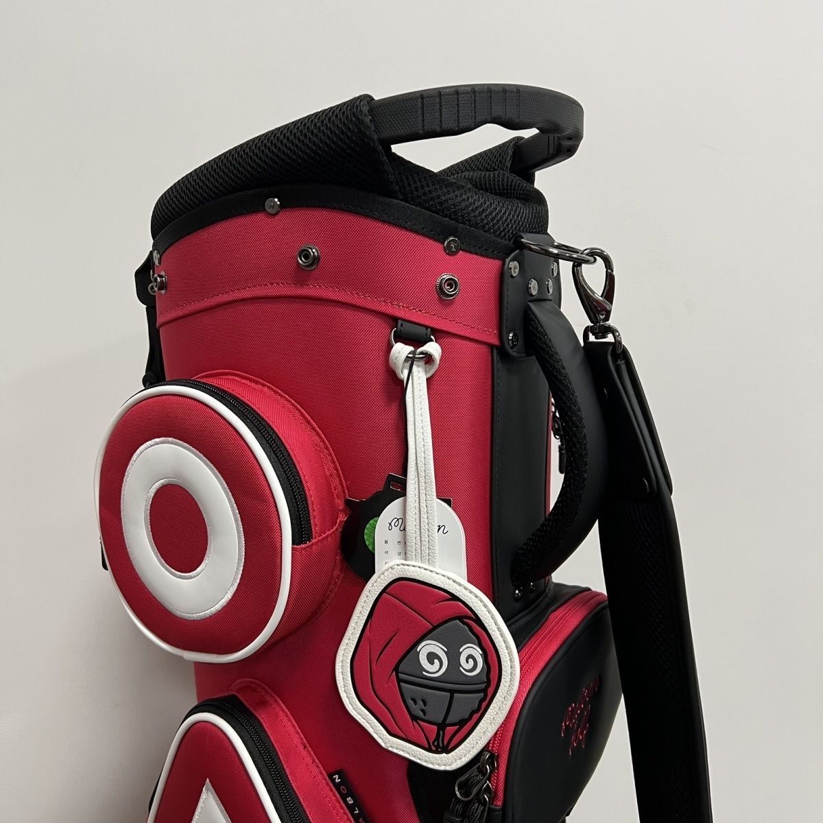 新品】ラウドマウス キャディバッグ 8.5型 スカル＆ローズ 297