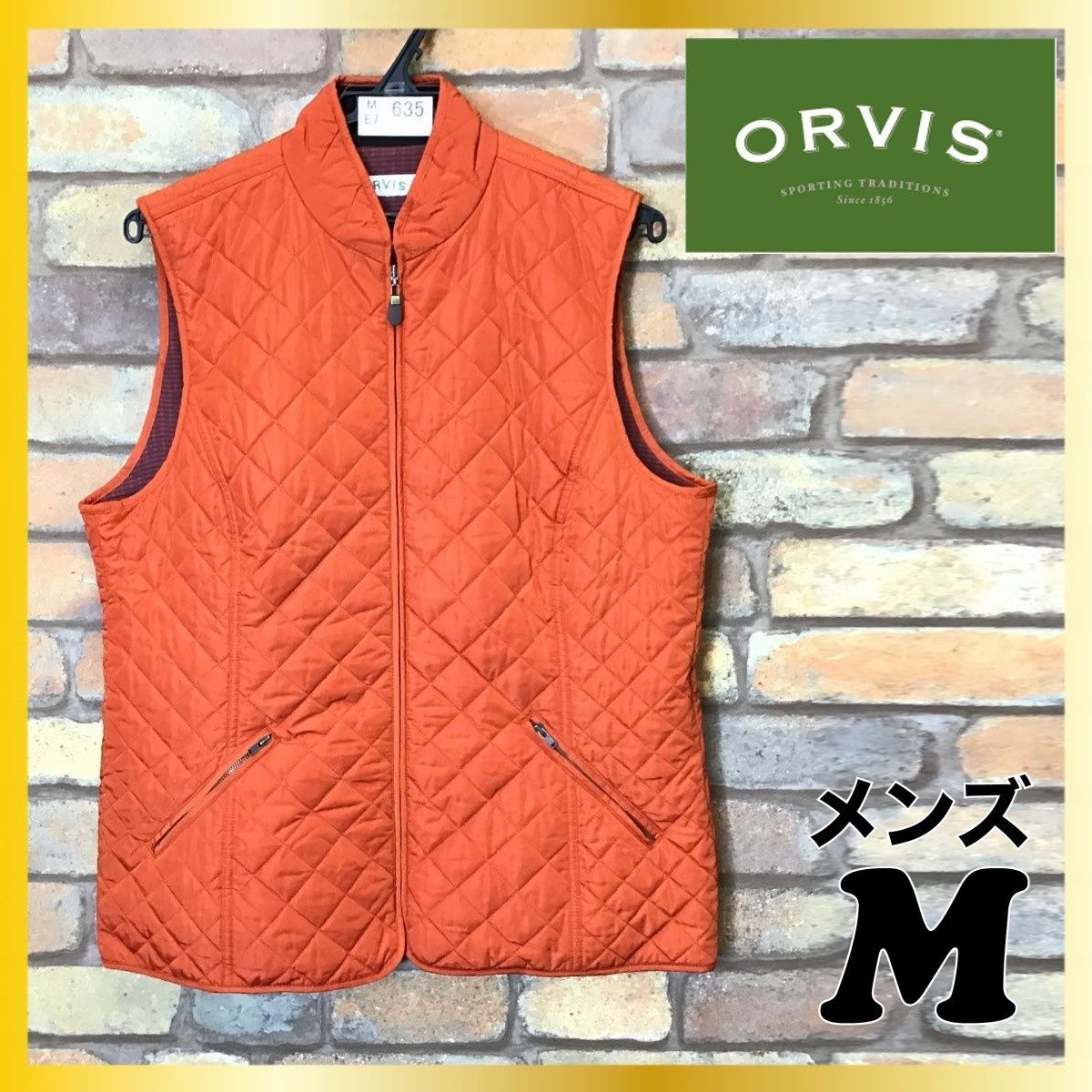 ME7-635☆USA古着&正規品☆状態◎【ORVIS オービス】中綿(シンサレート 