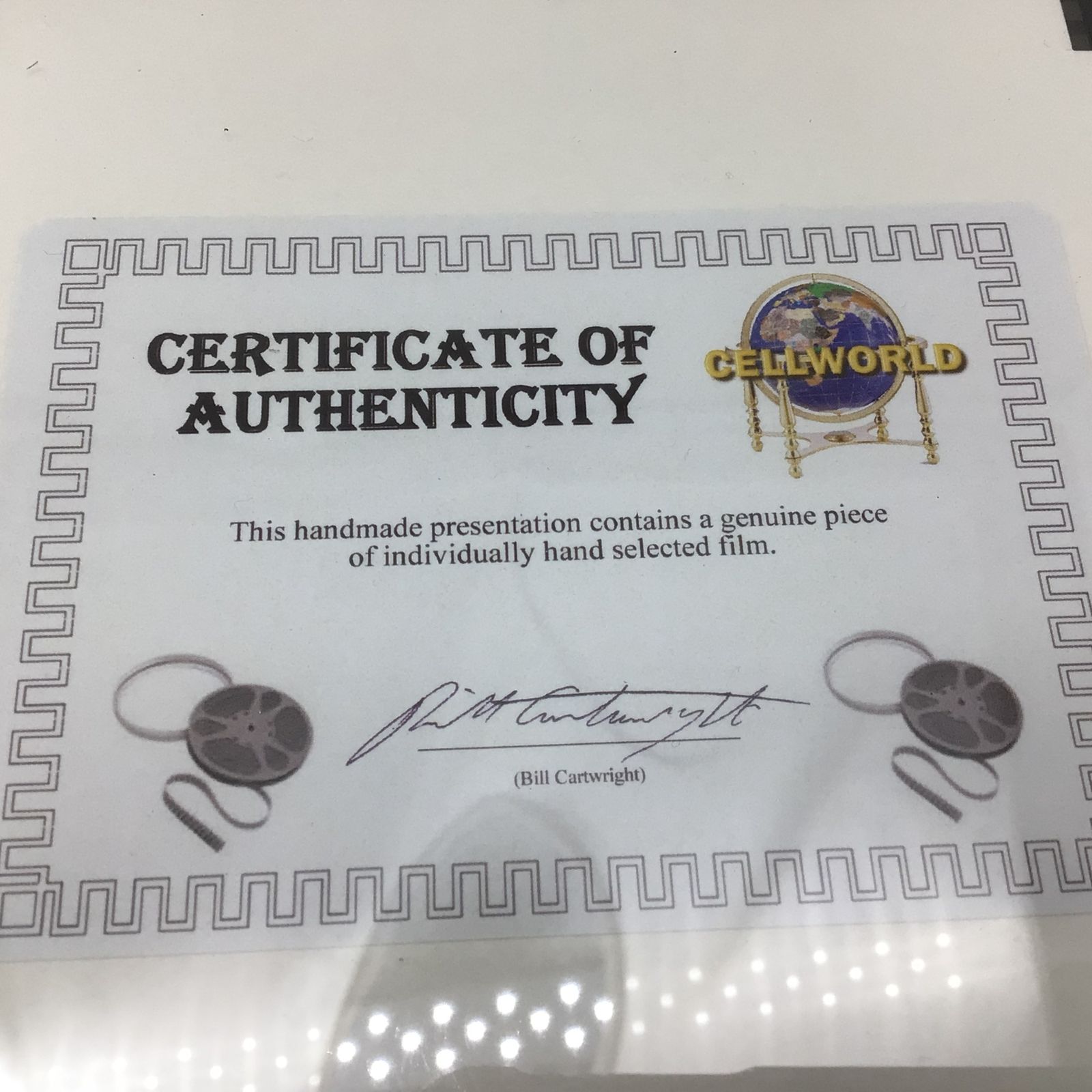 ブルース・リー燃えよドラゴンフィルムセル 10126 【美品・希少】Bruce Lee Trilogy ブルース・リー