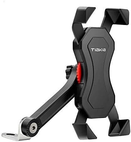 Tiakia バイク スマホ ホルダー 原付 携帯ホルダー スタンド オートバイ バイク スマートフォン振れ止め