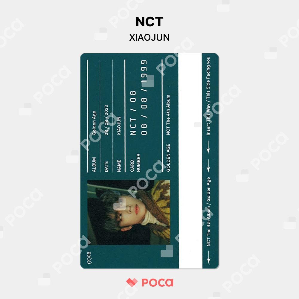 NCT シャオジュン トレカ Golden Age Collecting Ver. アルバム