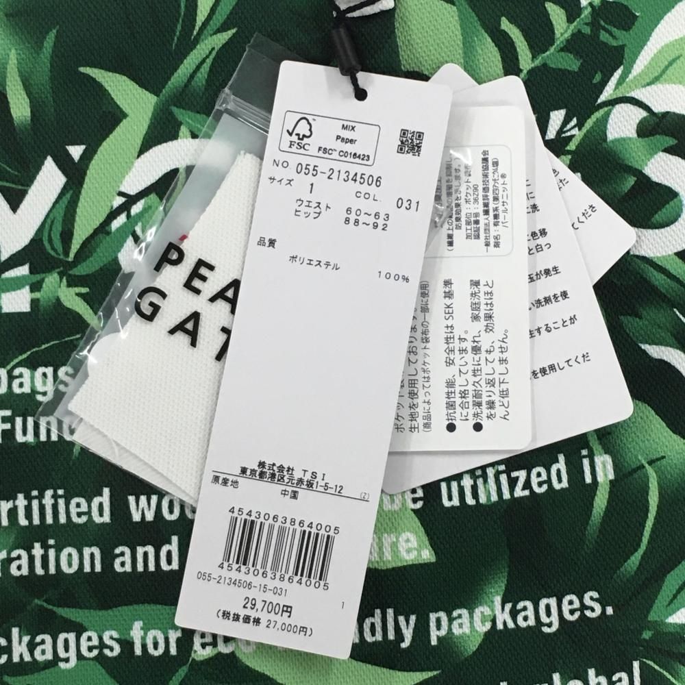 新品○パーリーゲイツ○グレンチェック千鳥ジャガード 起毛