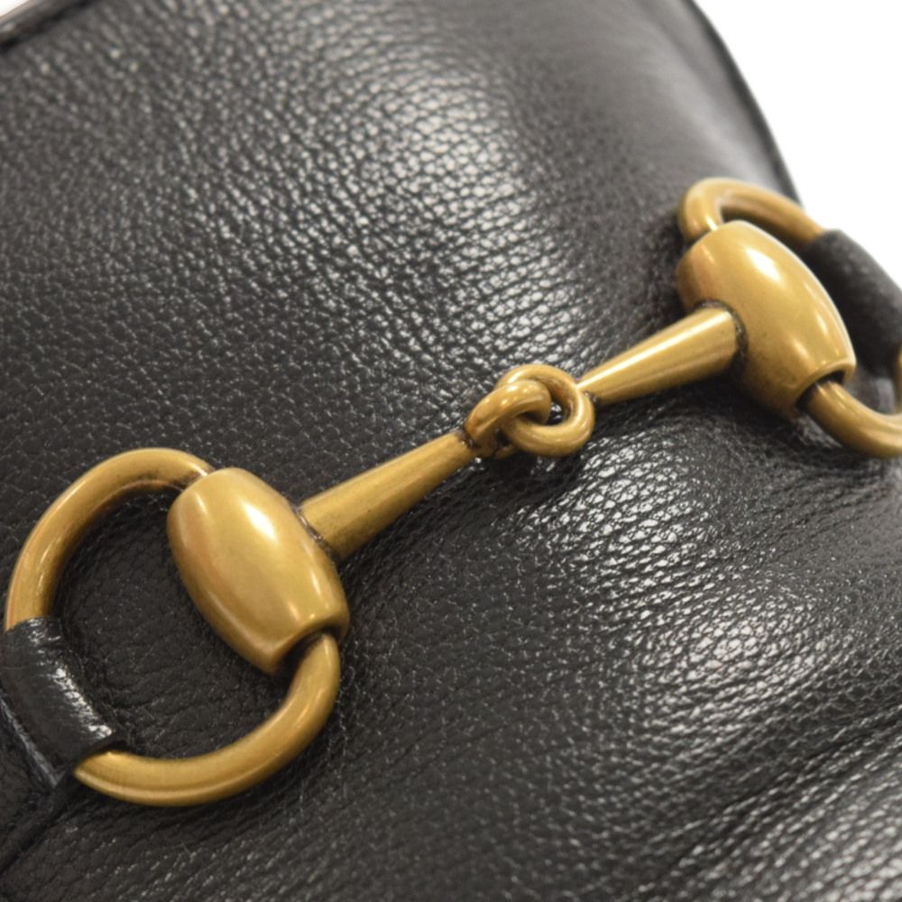 GUCCI (グッチ) ホースビット ローファー レザーシューズ
