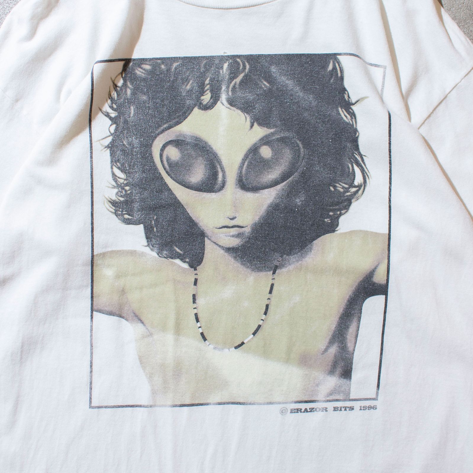 90sヴィンテージ ジムモリソン パロディバンドTシャツ ERAZOR BITS 00