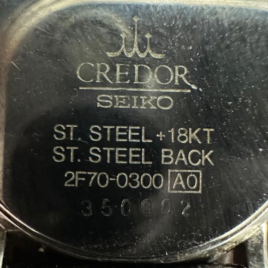 超美品 新品電池交換】定価￥15万円 Seiko Credor セイコー クレドール