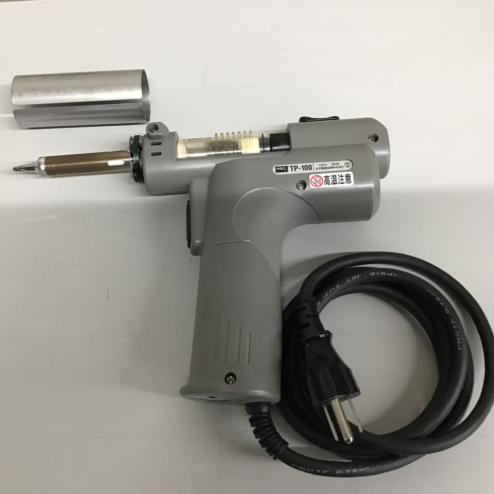 中古品】goot ポータブル型自動はんだ吸取器 TP-100【戸田店 中古品】goot ポータブル型自動はんだ吸取器 TP-100【戸田店