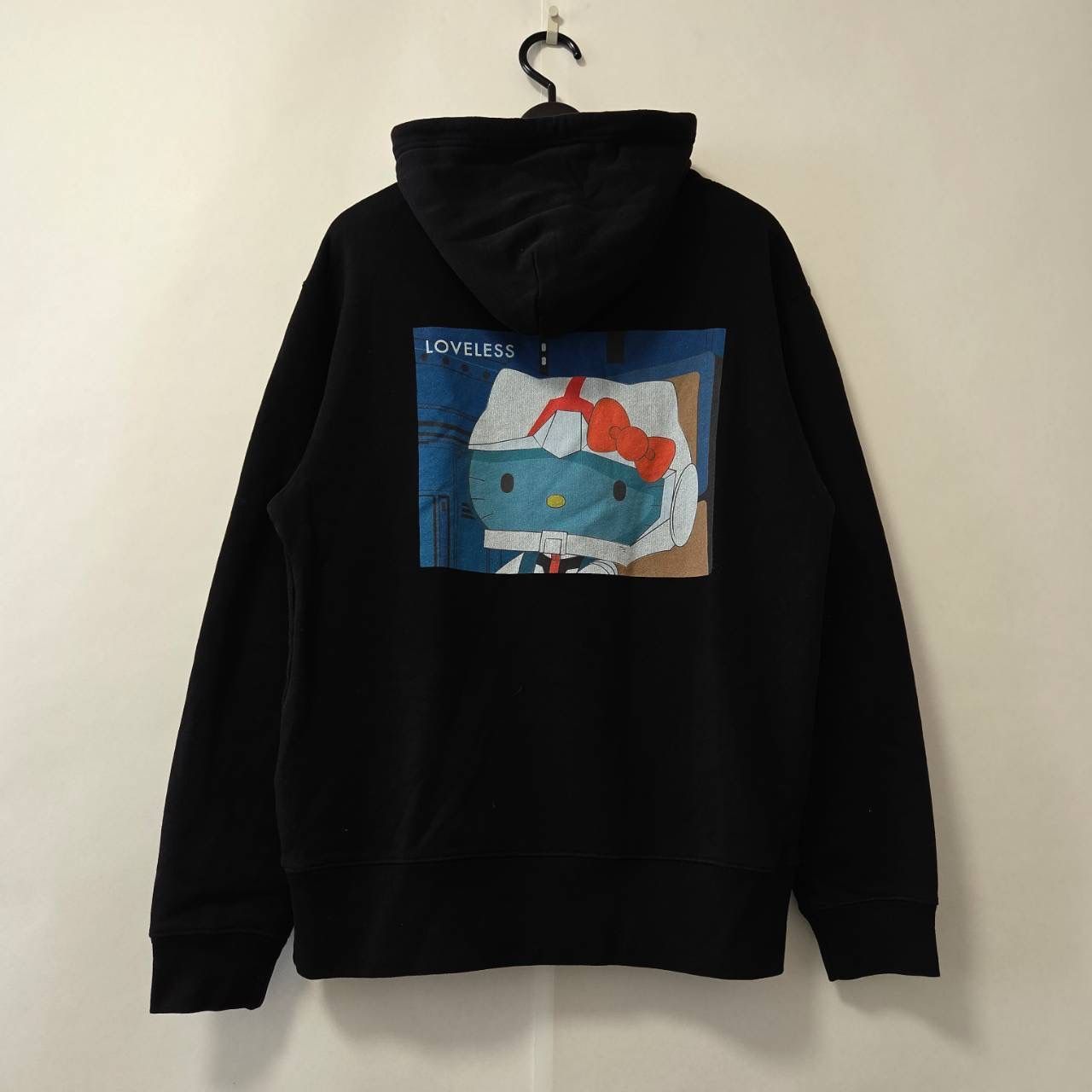 品 Sanrio × LOVELESS ガンダム サンリオ ラブレス コラボ パーカー ブラック 黒 Mサイズ かわいい