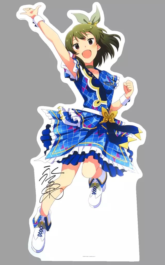 雑貨　萩原雪歩 等身大パネル インフィニット・スカイver.  「アイドルマスター ミリオンライブ! シアターデイズ 3周年記念ショップ in アニメイト」 受注生産限定 限定販売】アイドルマスター ミリオンライブ！ 等身大パネル