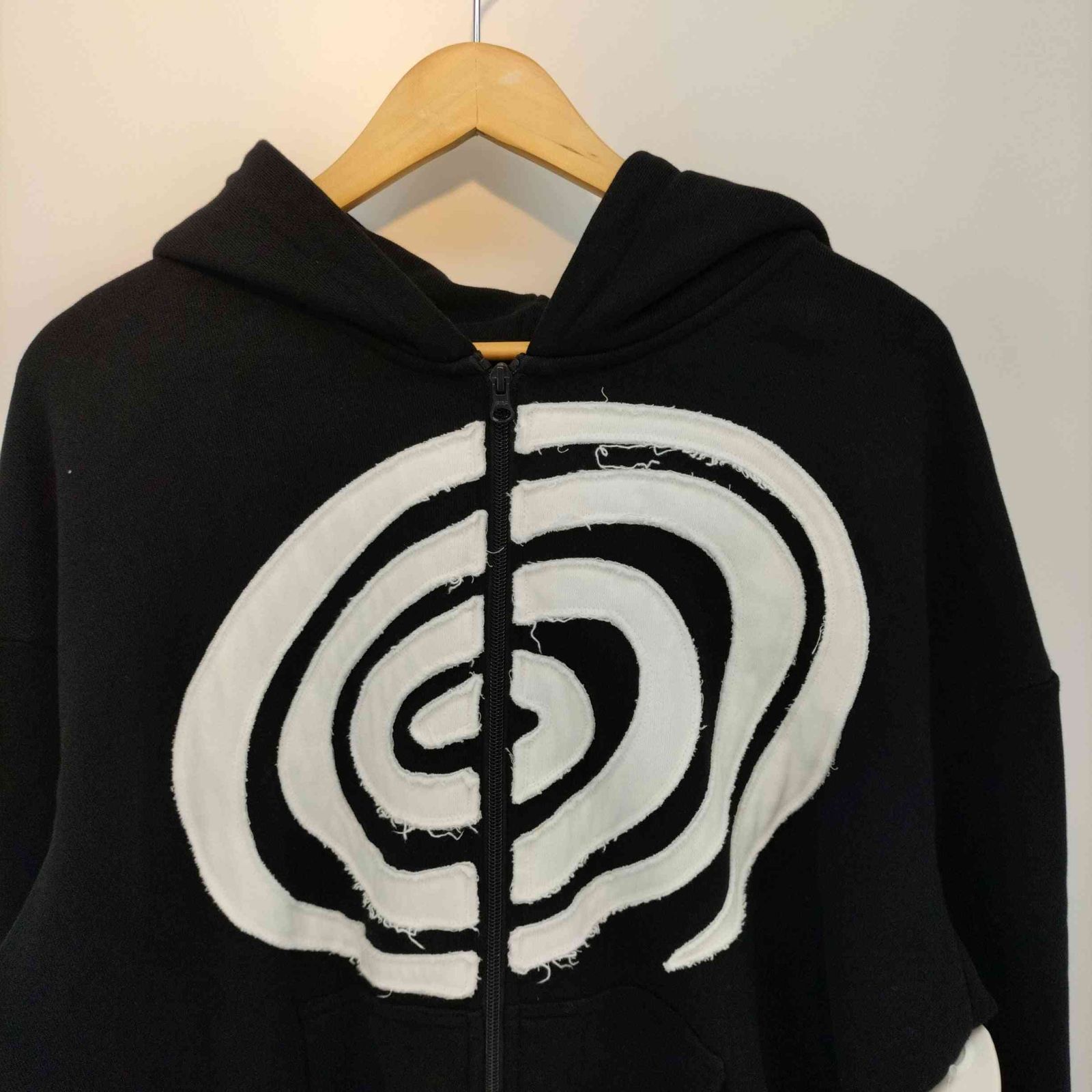 ユーズドフルギ USED古着 Ed curtis spiral hoodie メンズ import：M 